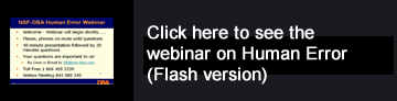 Human Error Webinar