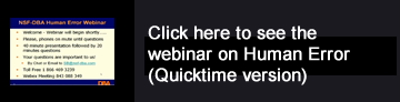 Human Error Webinar